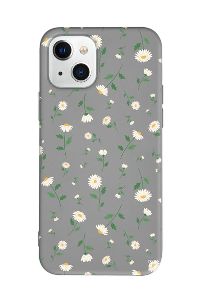 Ucusan Papatyalar Lansman Model İçi Kadife Silikon Telefon Kılıfı – Plus Serisine Özel