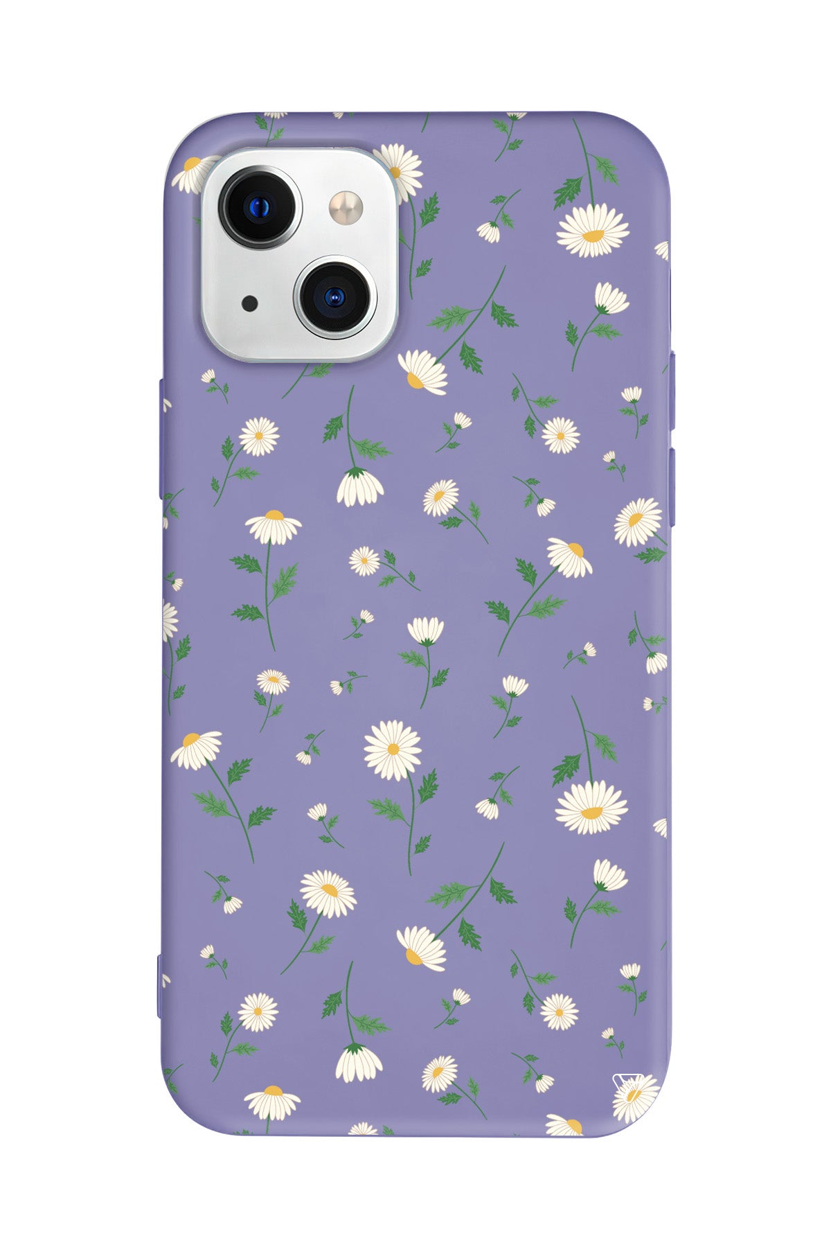 Ucusan Papatyalar Lansman Model İçi Kadife Silikon Telefon Kılıfı