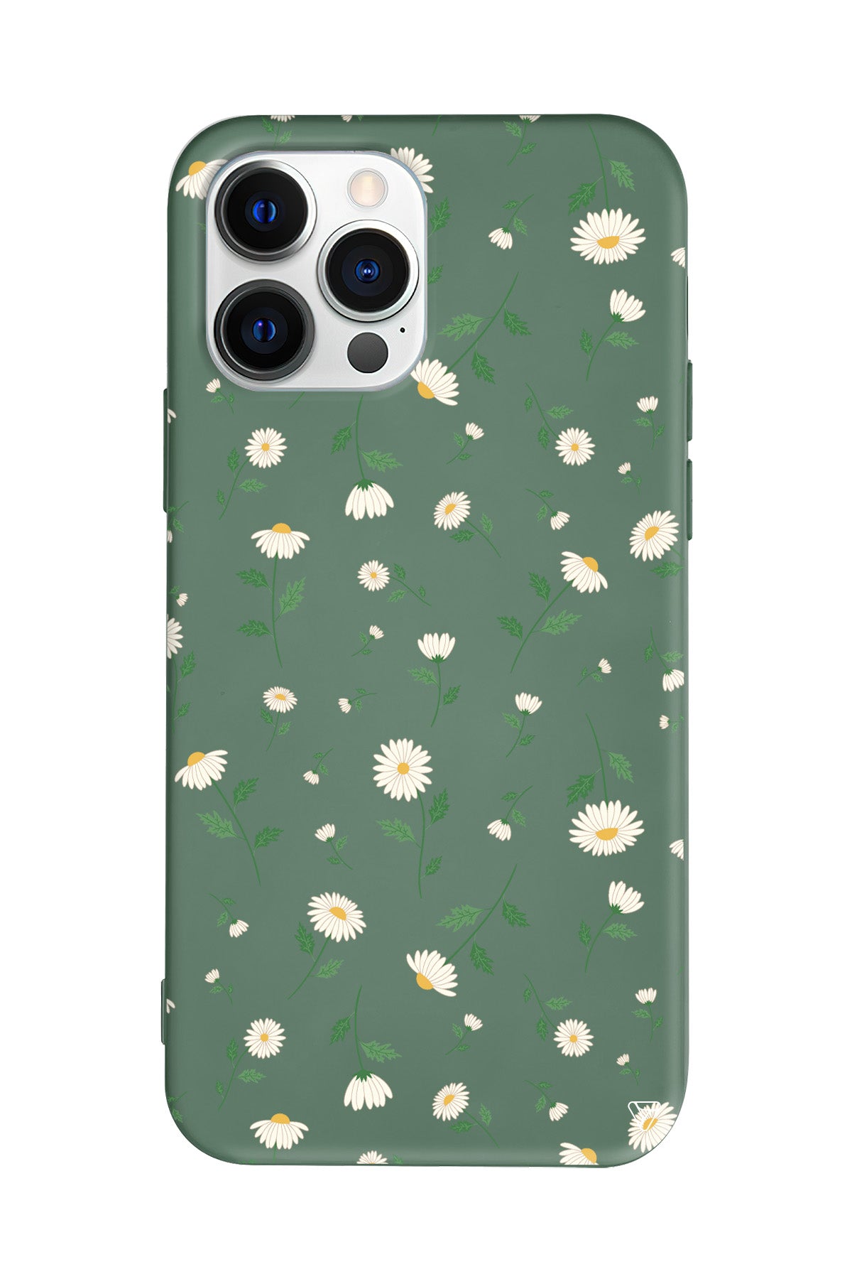 Ucusan Papatyalar Lansman Model İçi Kadife Silikon Telefon Kılıfı