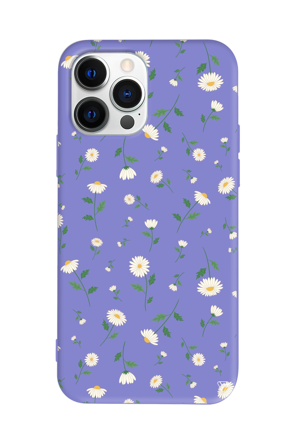 Ucusan Papatyalar Lansman Model İçi Kadife Silikon Telefon Kılıfı