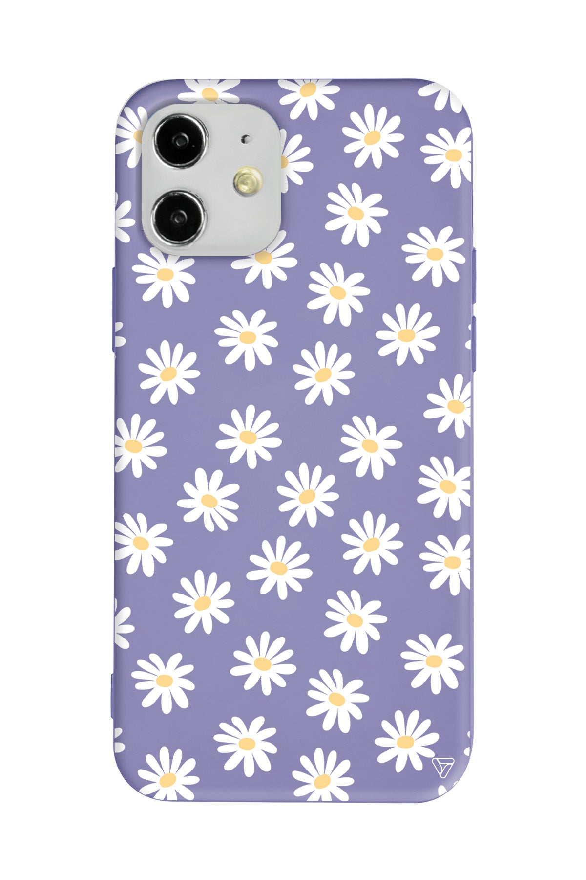 Papatya Bahcesi Lansman Model İçi Kadife Silikon Telefon Kılıfı