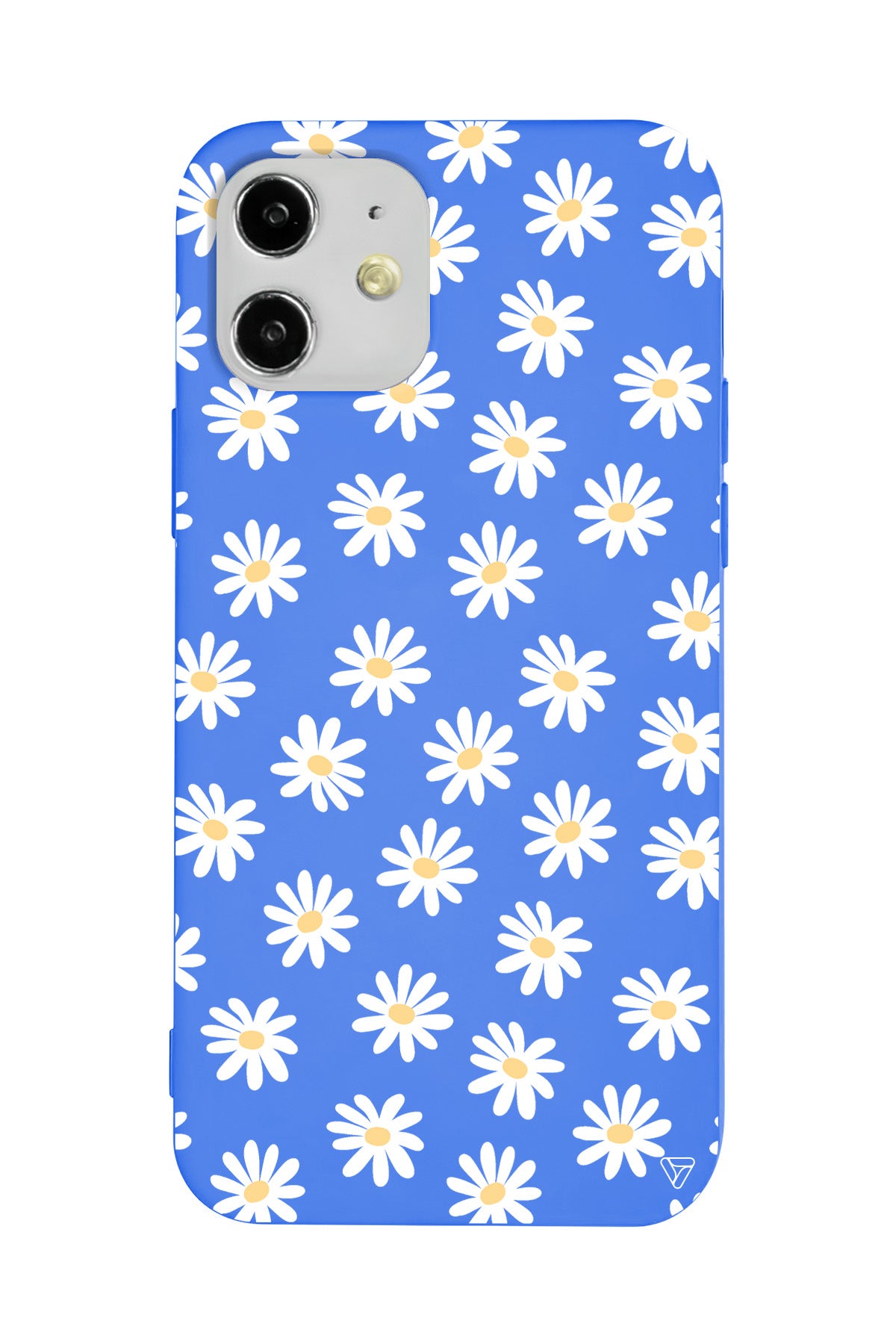 Papatya Bahcesi Lansman Model İçi Kadife Silikon Telefon Kılıfı