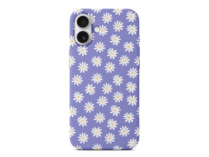 Papatya Bahcesi Lansman Model İçi Kadife Silikon Telefon Kılıfı