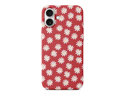 Papatya Bahcesi Lansman Model İçi Kadife Silikon Telefon Kılıfı – Plus Serisine Özel