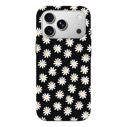 Papatya Bahcesi Lansman Model İçi Kadife Silikon Telefon Kılıfı