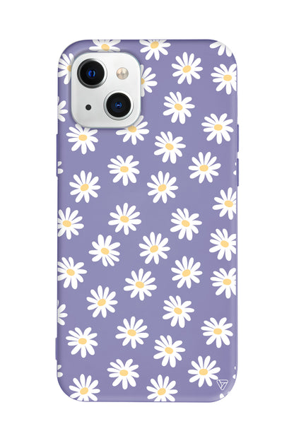 Papatya Bahcesi Lansman Model İçi Kadife Silikon Telefon Kılıfı – Plus Serisine Özel