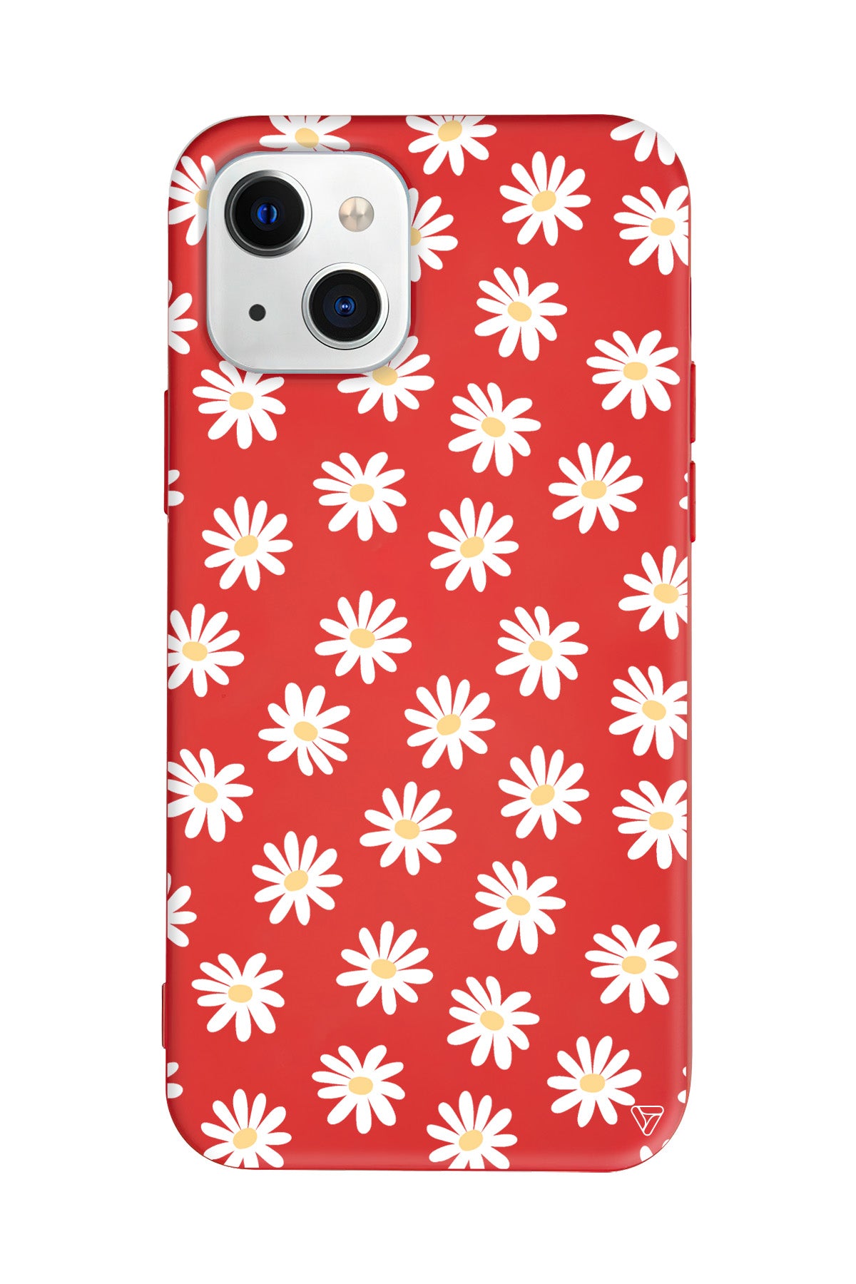 Papatya Bahcesi Lansman Model İçi Kadife Silikon Telefon Kılıfı – Plus Serisine Özel