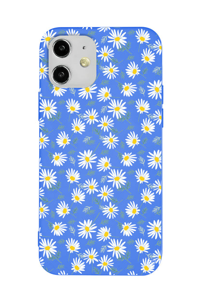 Papatya Lansman Model İçi Kadife Silikon Telefon Kılıfı