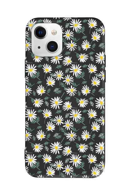 Papatya Lansman Model İçi Kadife Silikon Telefon Kılıfı