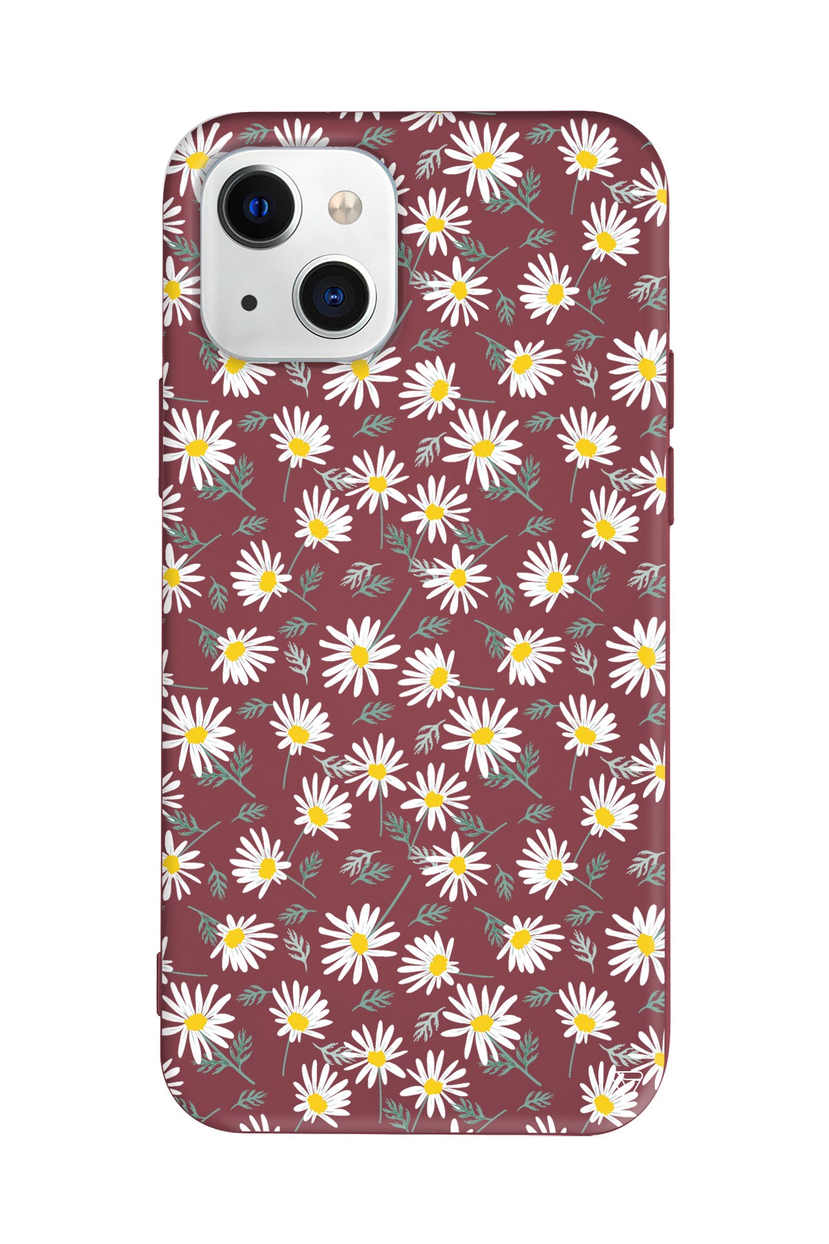 Papatya Lansman Model İçi Kadife Silikon Telefon Kılıfı