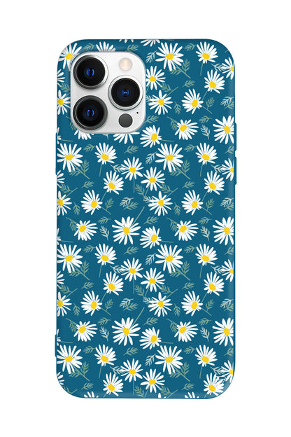 Papatya Lansman Model İçi Kadife Silikon Telefon Kılıfı