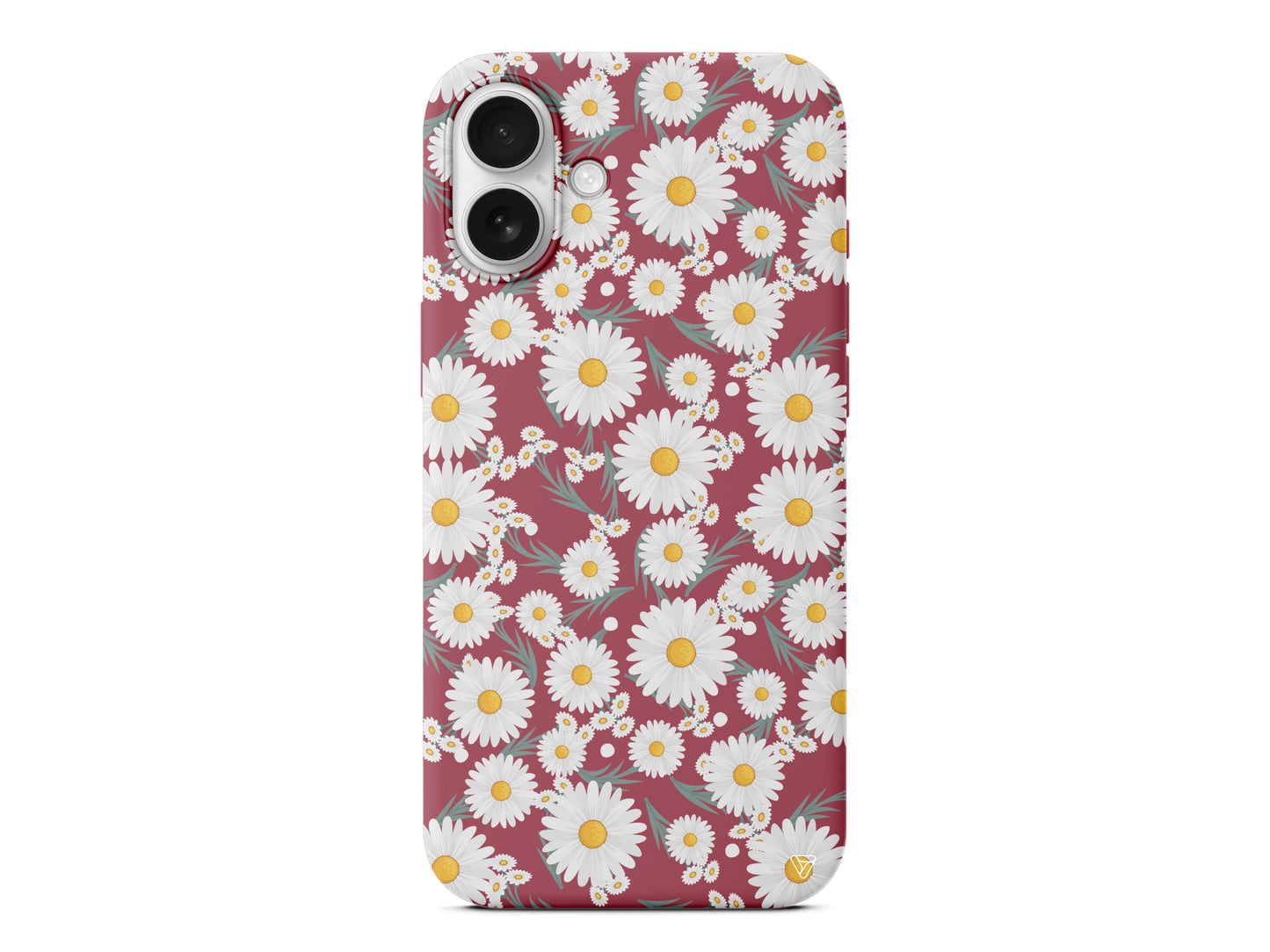 Papatyalar Lansman Model İçi Kadife Silikon Telefon Kılıfı – Plus Serisine Özel