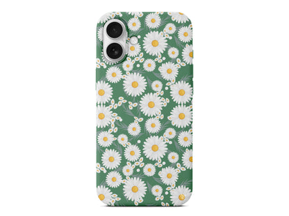 Papatyalar Lansman Model İçi Kadife Silikon Telefon Kılıfı – Plus Serisine Özel