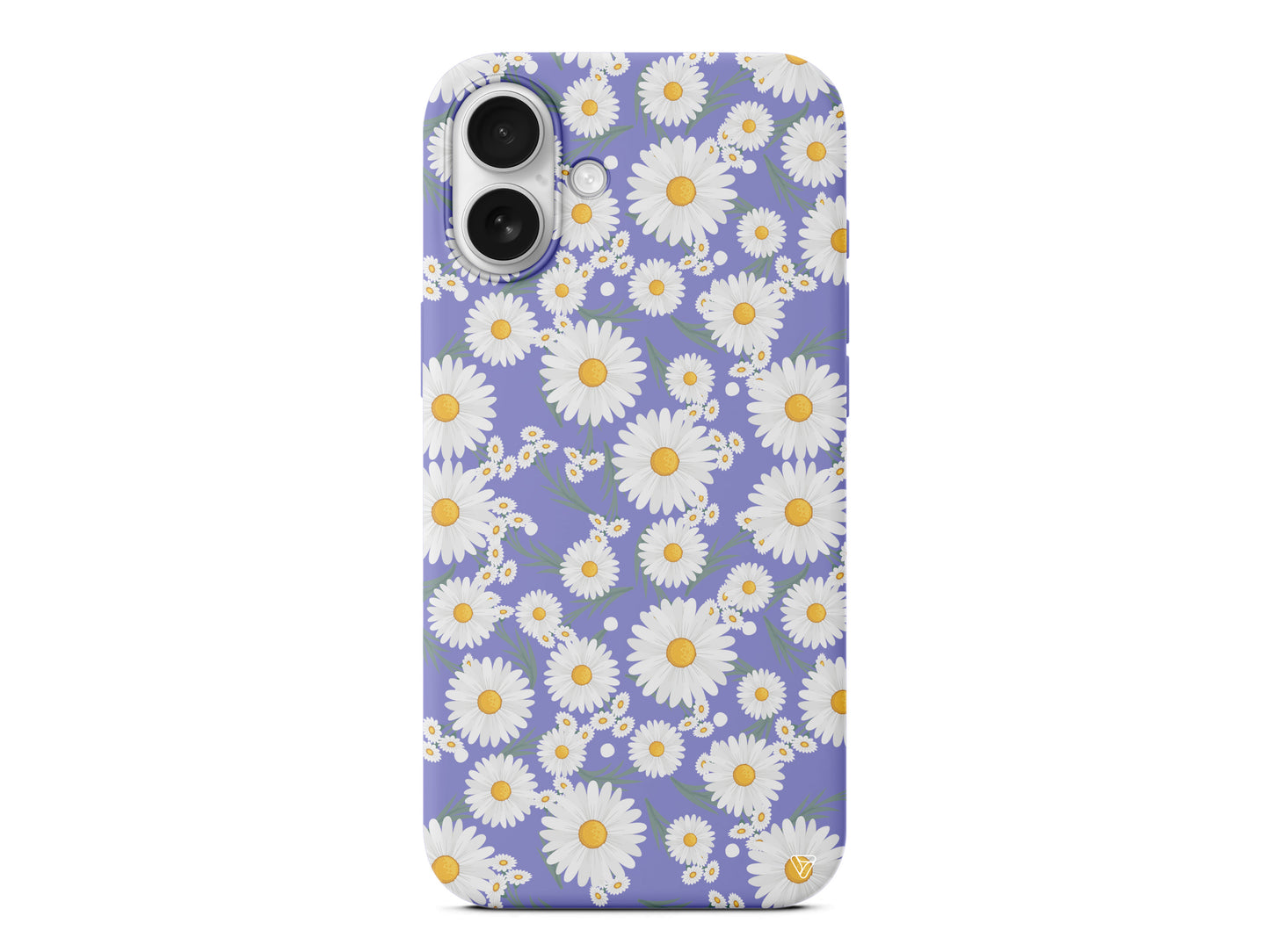 Papatyalar Lansman Model İçi Kadife Silikon Telefon Kılıfı