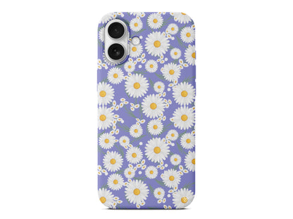 Papatyalar Lansman Model İçi Kadife Silikon Telefon Kılıfı