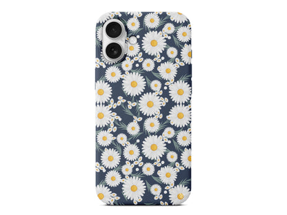 Papatyalar Lansman Model İçi Kadife Silikon Telefon Kılıfı