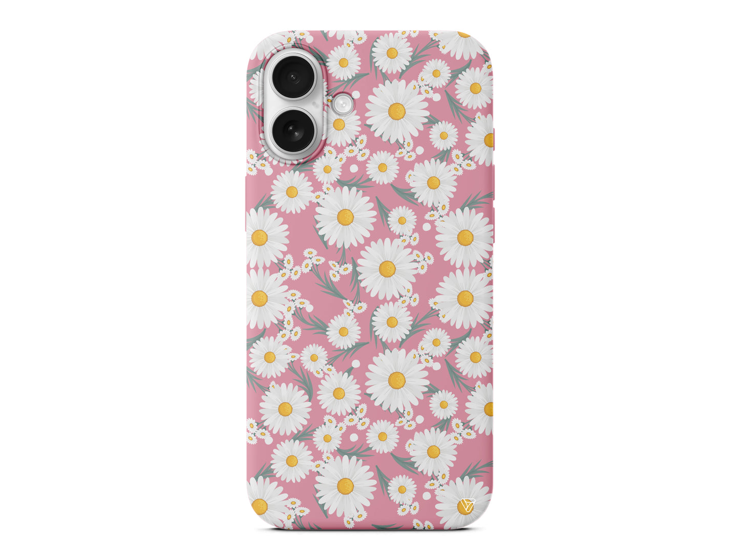 Papatyalar Lansman Model İçi Kadife Silikon Telefon Kılıfı – Plus Serisine Özel