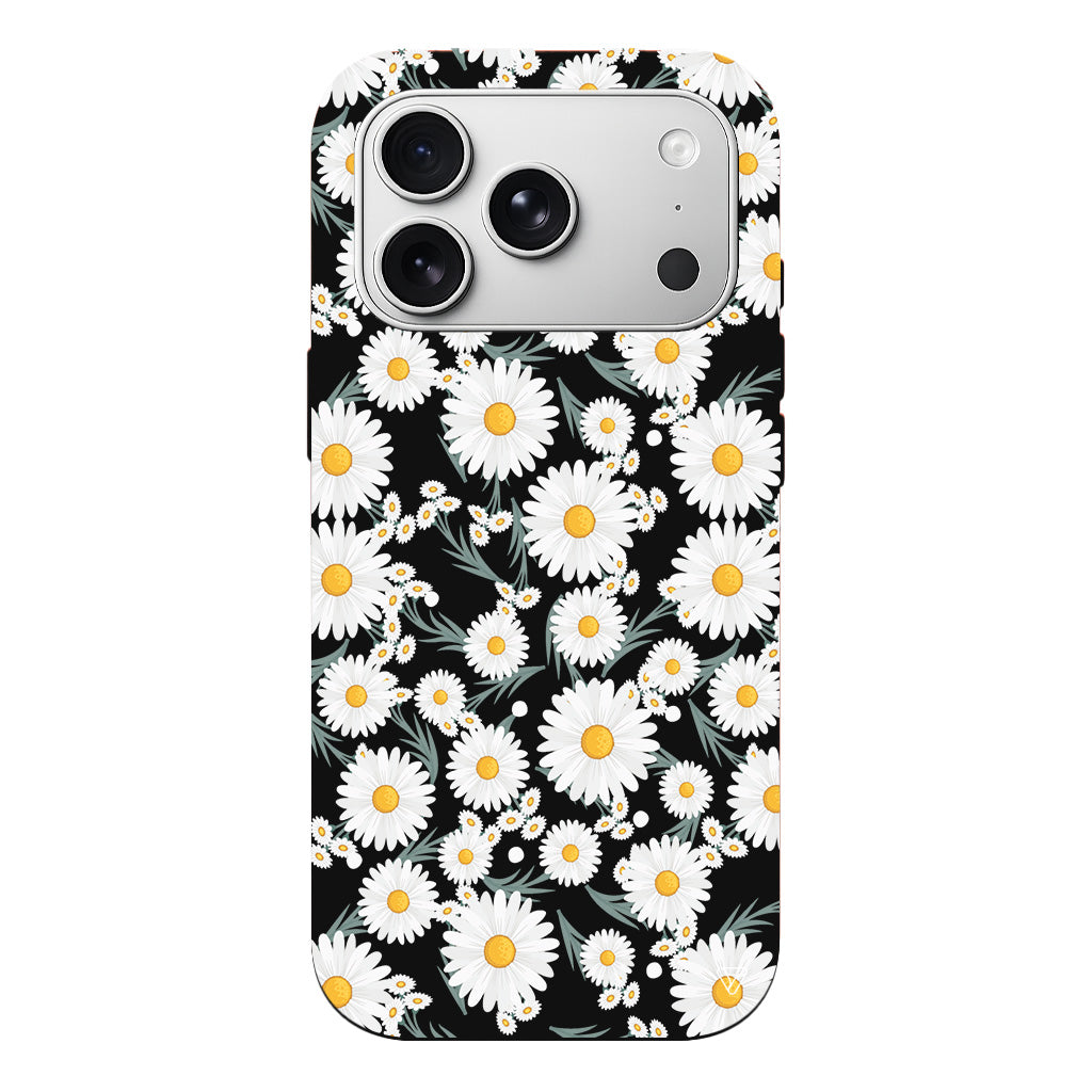 Papatyalar Lansman Model İçi Kadife Silikon Telefon Kılıfı