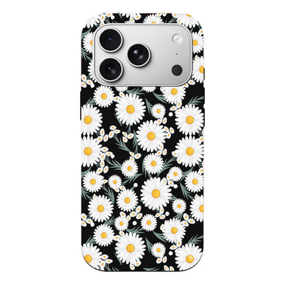 Papatyalar Lansman Model İçi Kadife Silikon Telefon Kılıfı