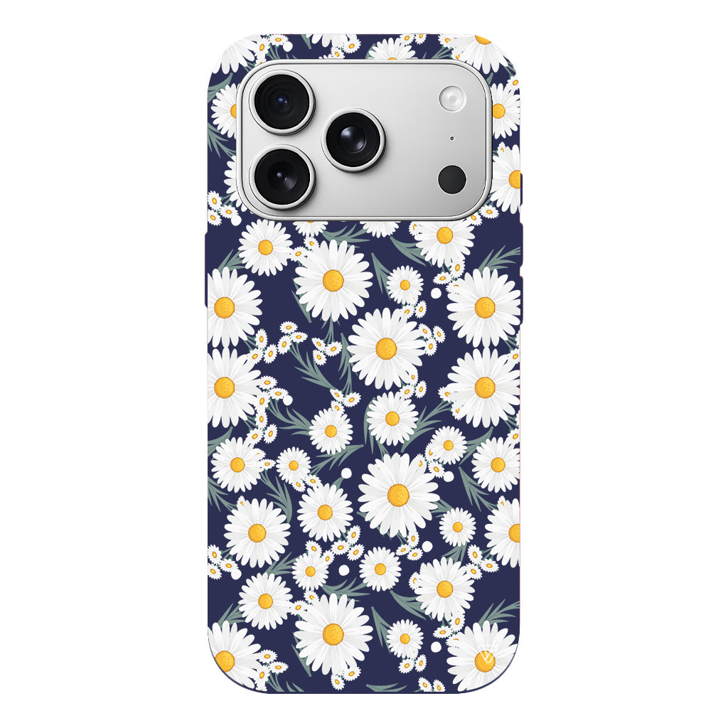 Papatyalar Lansman Model İçi Kadife Silikon Telefon Kılıfı