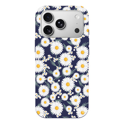 Papatyalar Lansman Model İçi Kadife Silikon Telefon Kılıfı