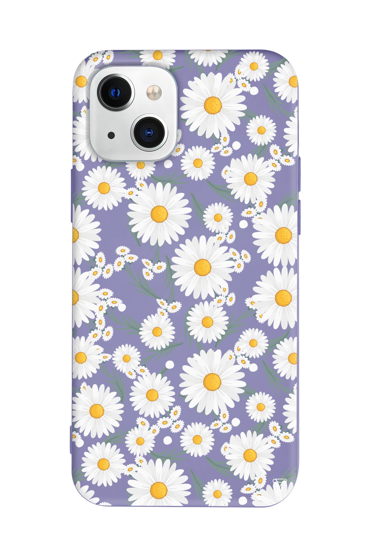 Papatyalar Lansman Model İçi Kadife Silikon Telefon Kılıfı – Plus Serisine Özel