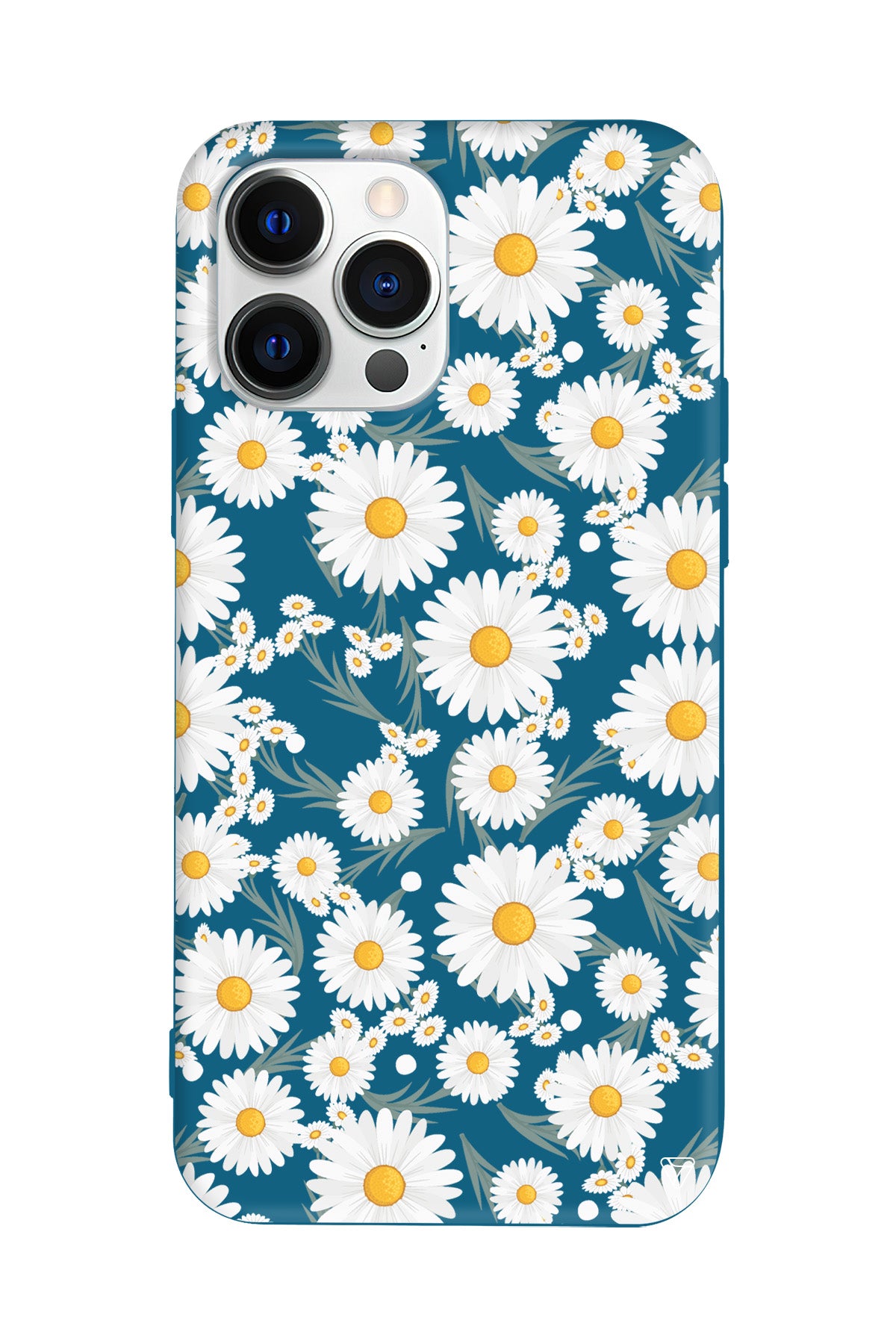 Papatyalar Lansman Model İçi Kadife Silikon Telefon Kılıfı