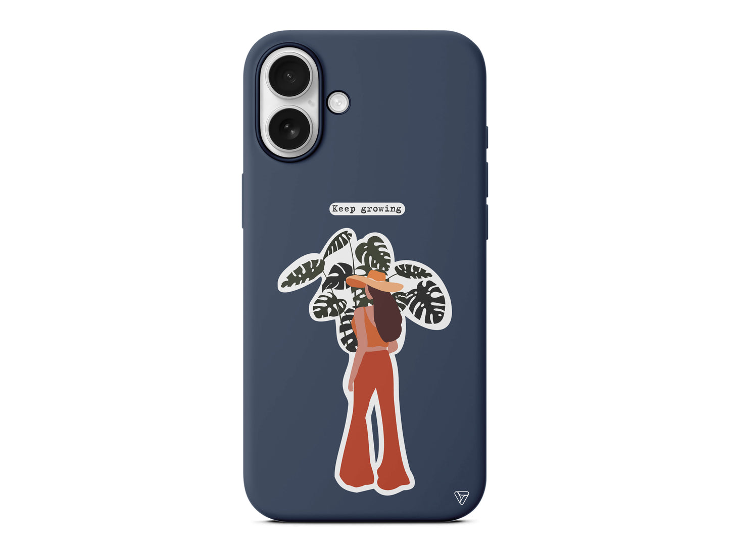 Keep Growing Lansman Model İçi Kadife Silikon Telefon Kılıfı