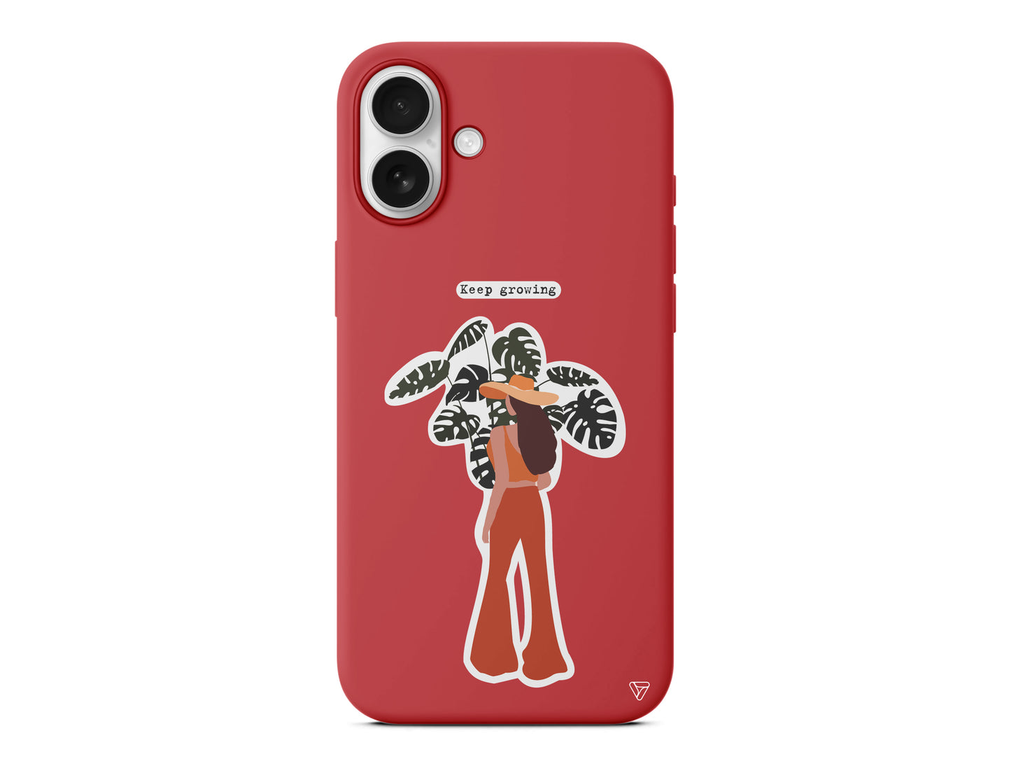 Keep Growing Lansman Model İçi Kadife Silikon Telefon Kılıfı – Plus Serisine Özel