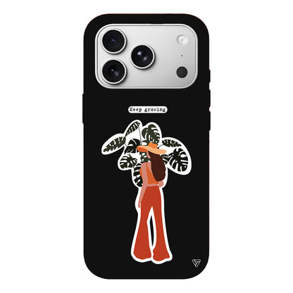 Keep Growing Lansman Model İçi Kadife Silikon Telefon Kılıfı