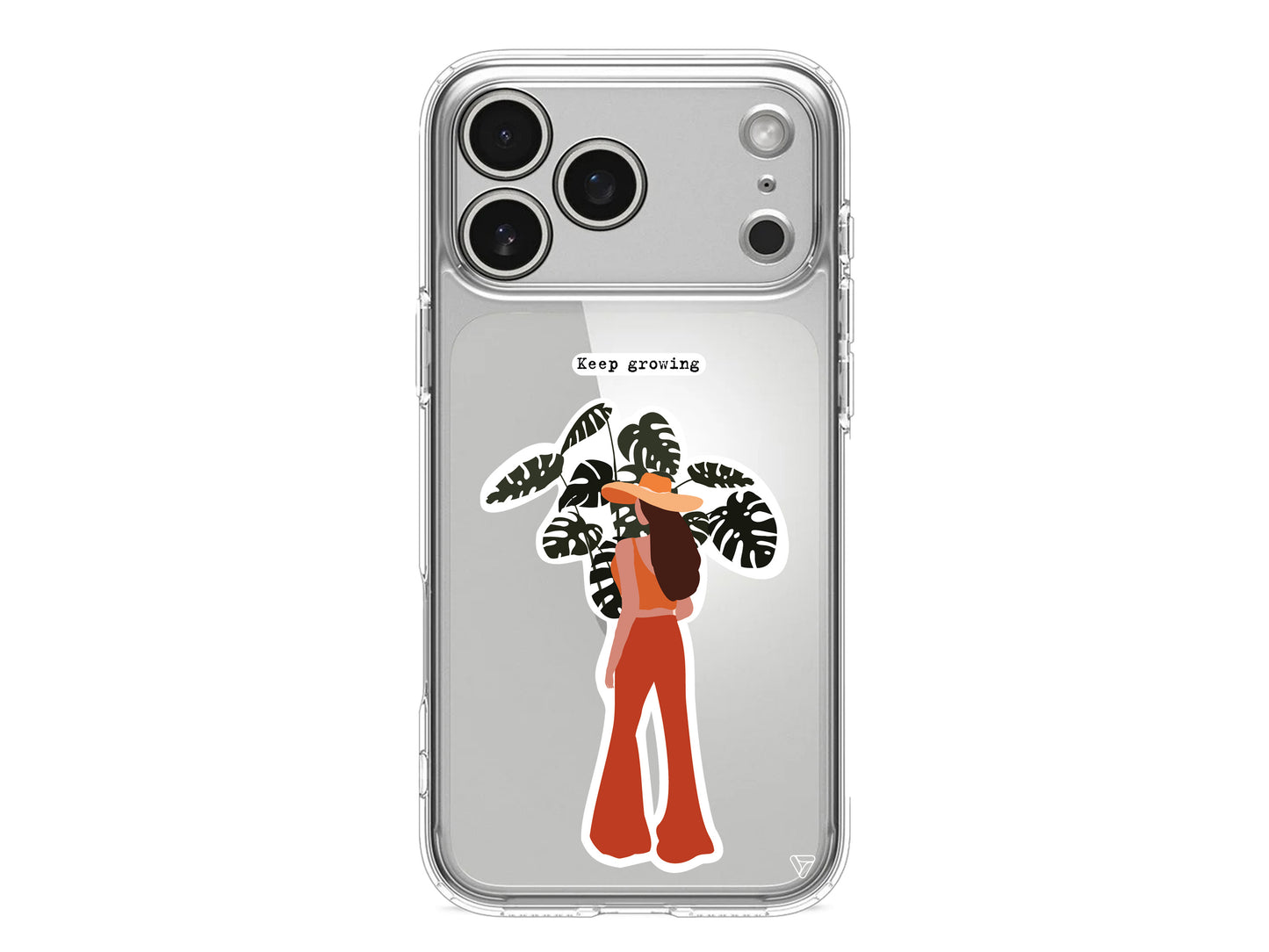 Keep Growing Lansman Model İçi Kadife Silikon Telefon Kılıfı