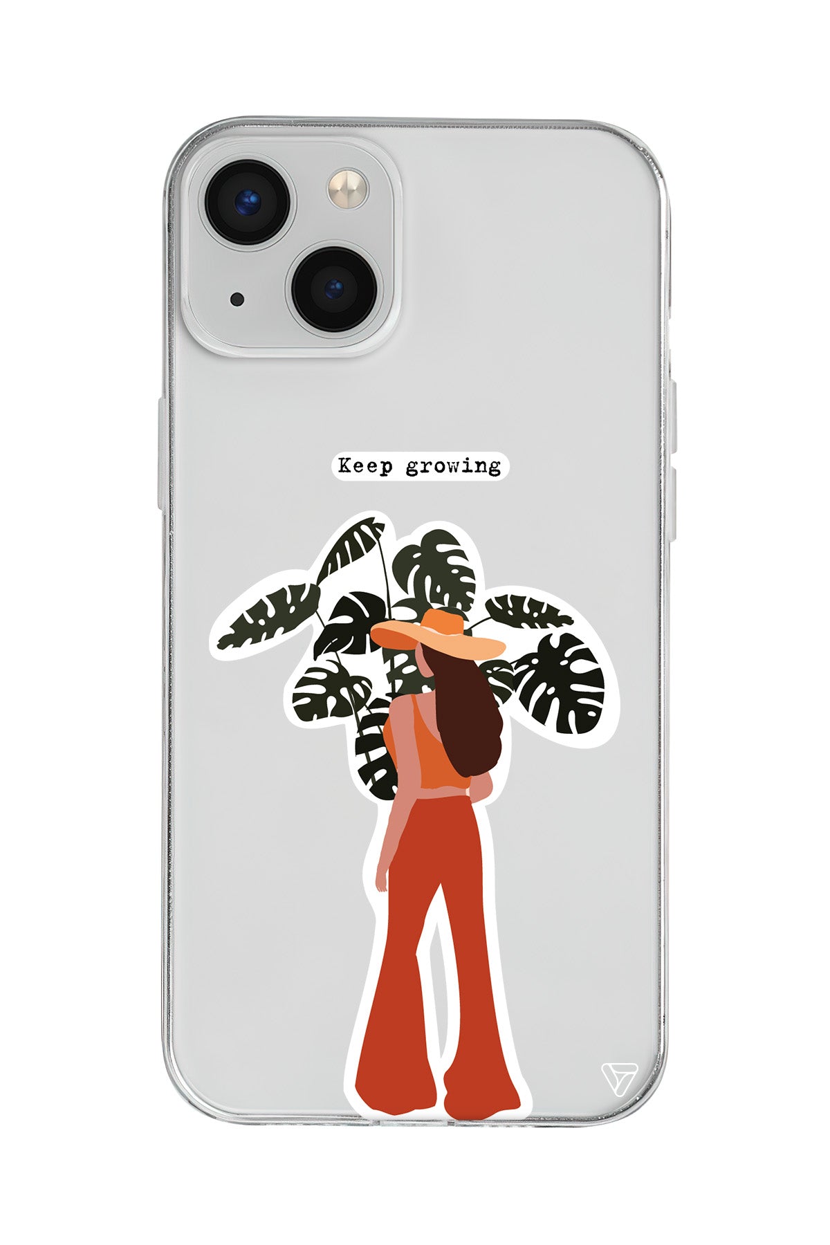 Keep Growing Lansman Model İçi Kadife Silikon Telefon Kılıfı – Plus Serisine Özel