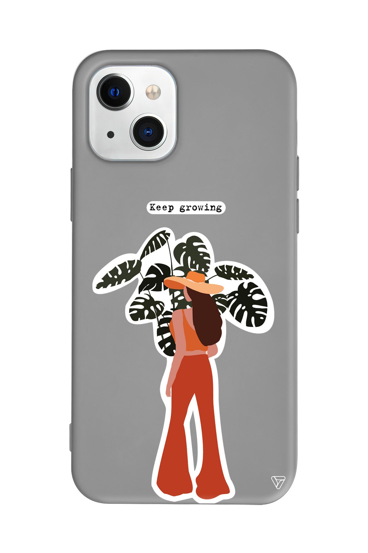 Keep Growing Lansman Model İçi Kadife Silikon Telefon Kılıfı – Plus Serisine Özel