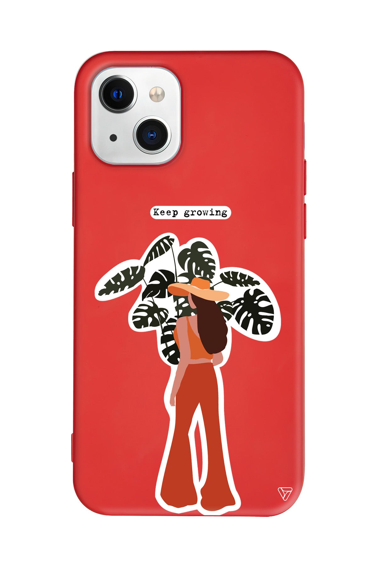 Keep Growing Lansman Model İçi Kadife Silikon Telefon Kılıfı – Plus Serisine Özel