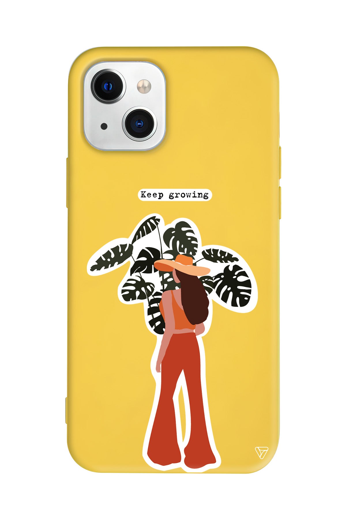 Keep Growing Lansman Model İçi Kadife Silikon Telefon Kılıfı – Plus Serisine Özel