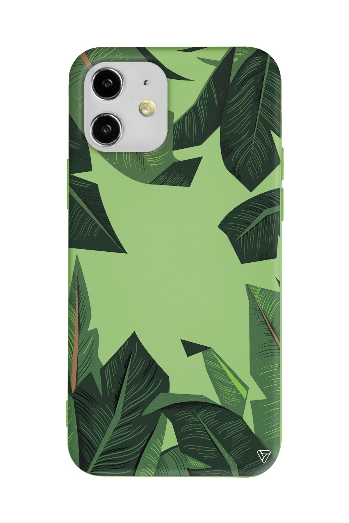 In the Leafs Lansman Model İçi Kadife Silikon Telefon Kılıfı