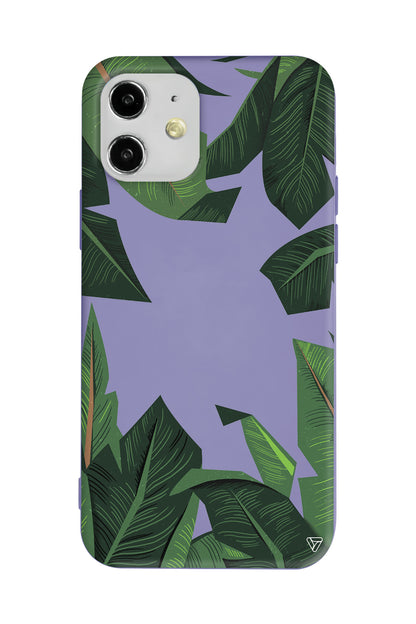 In the Leafs Lansman Model İçi Kadife Silikon Telefon Kılıfı