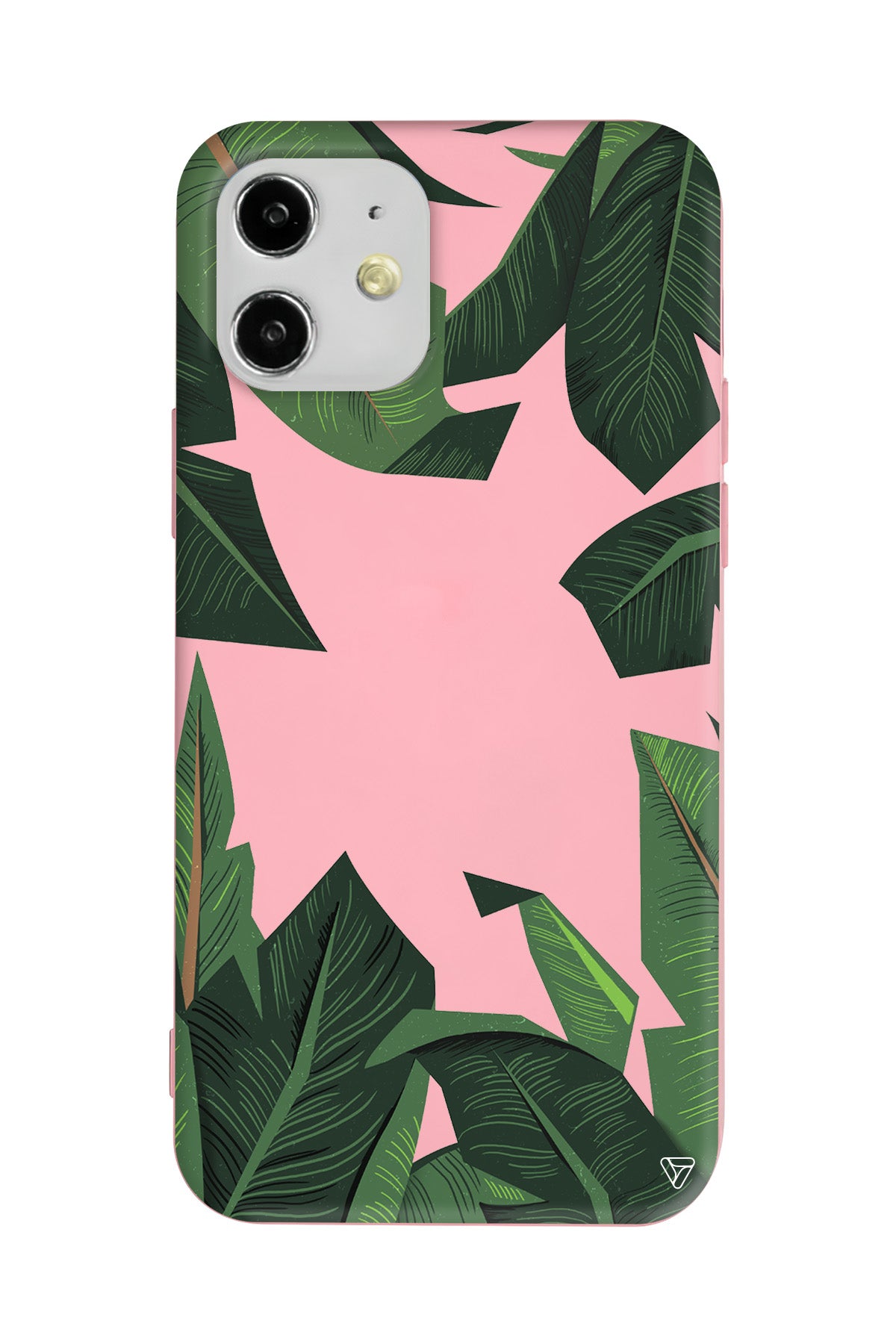 In the Leafs Lansman Model İçi Kadife Silikon Telefon Kılıfı