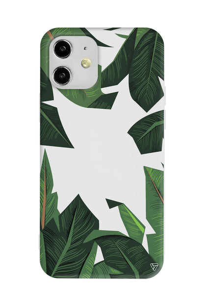 In the Leafs Lansman Model İçi Kadife Silikon Telefon Kılıfı