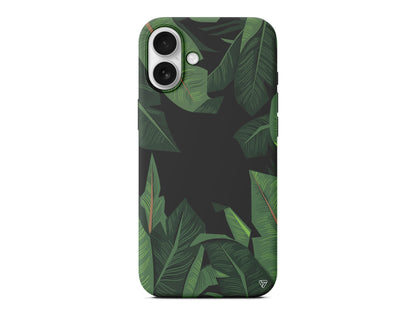 In the Leafs Lansman Model İçi Kadife Silikon Telefon Kılıfı