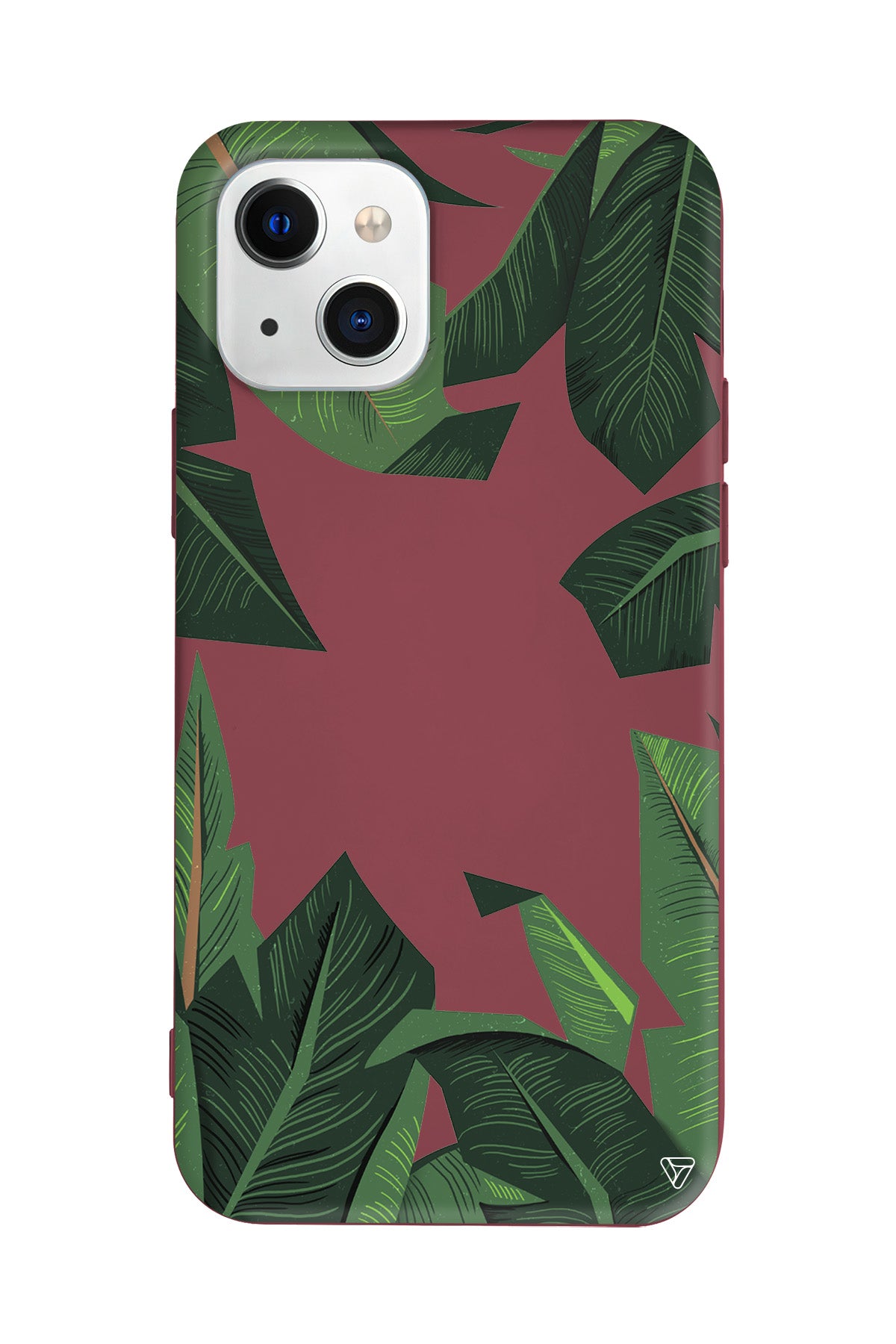 In the Leafs Lansman Model İçi Kadife Silikon Telefon Kılıfı