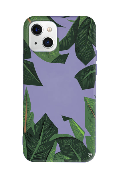 In the Leafs Lansman Model İçi Kadife Silikon Telefon Kılıfı