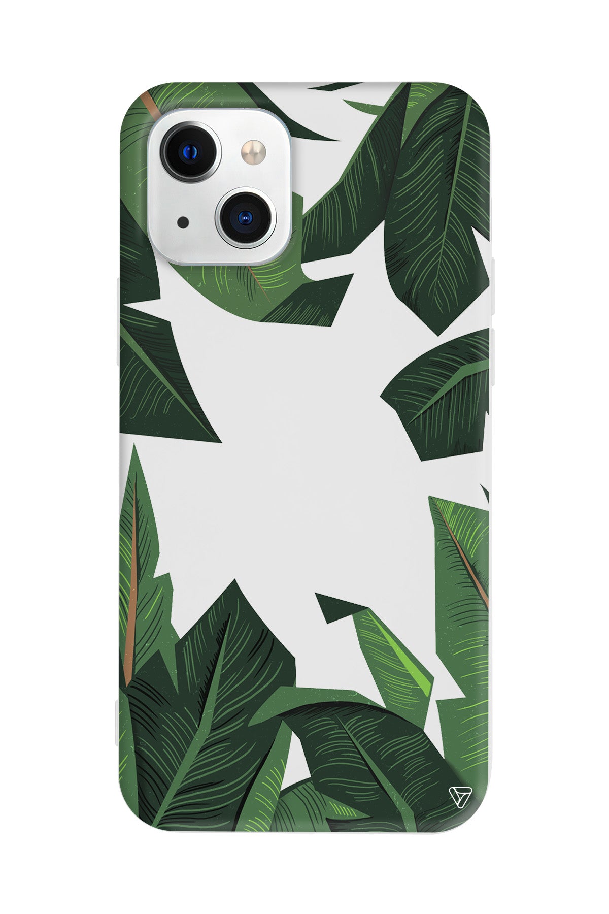 In the Leafs Lansman Model İçi Kadife Silikon Telefon Kılıfı