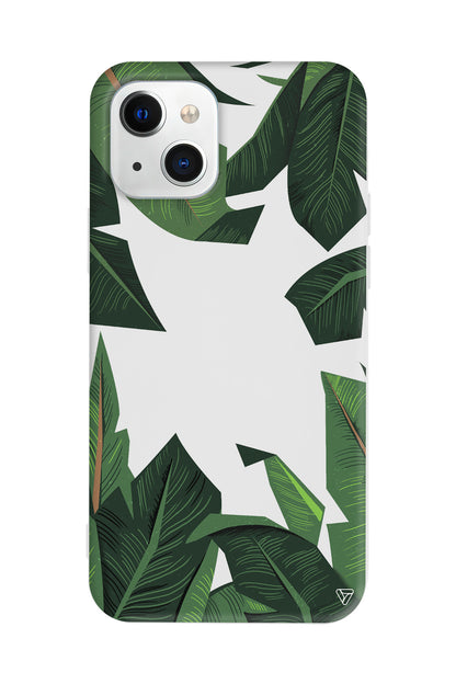 In the Leafs Lansman Model İçi Kadife Silikon Telefon Kılıfı