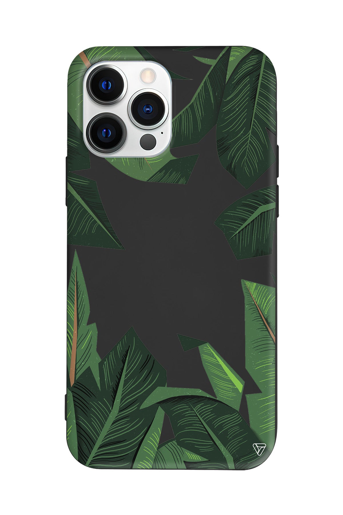 In the Leafs Lansman Model İçi Kadife Silikon Telefon Kılıfı