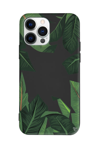 In the Leafs Lansman Model İçi Kadife Silikon Telefon Kılıfı