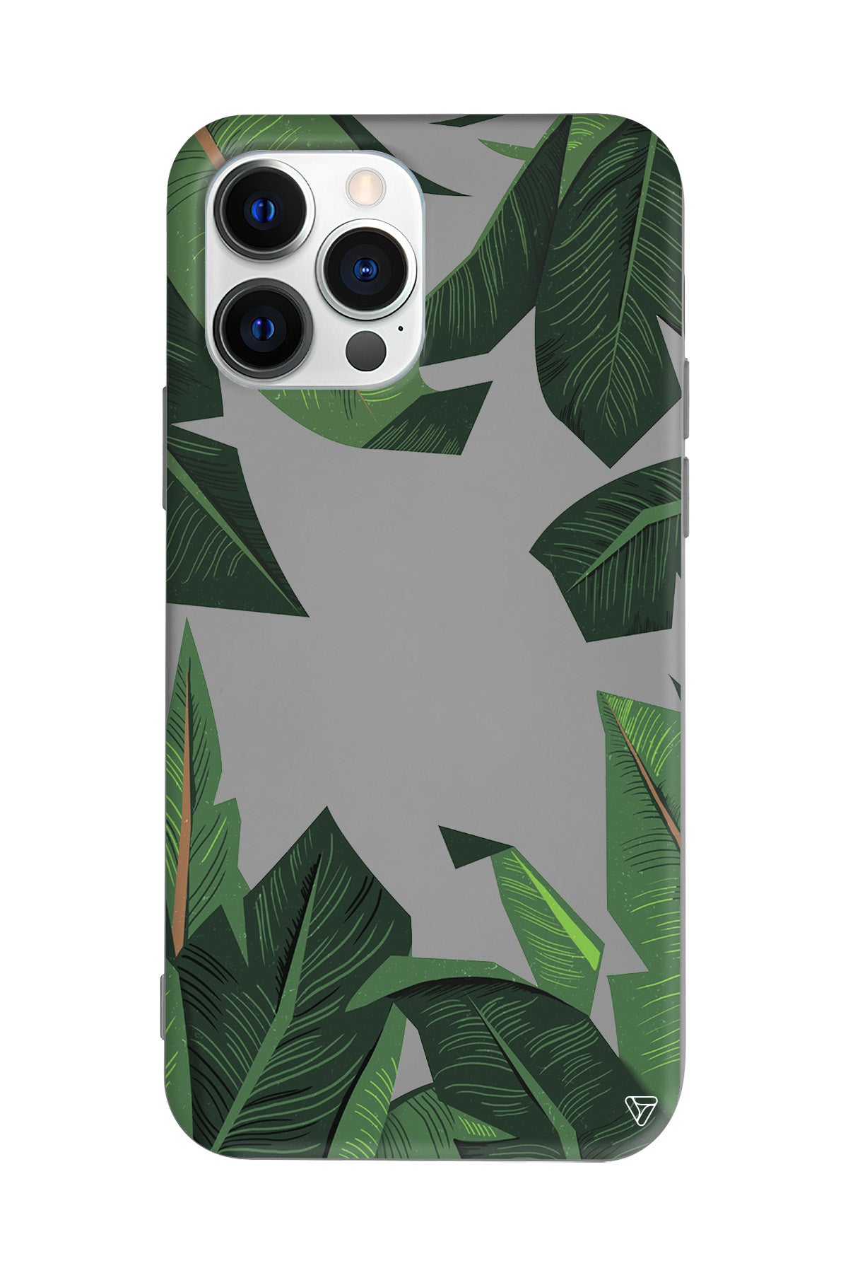 In the Leafs Lansman Model İçi Kadife Silikon Telefon Kılıfı