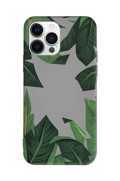 In the Leafs Lansman Model İçi Kadife Silikon Telefon Kılıfı