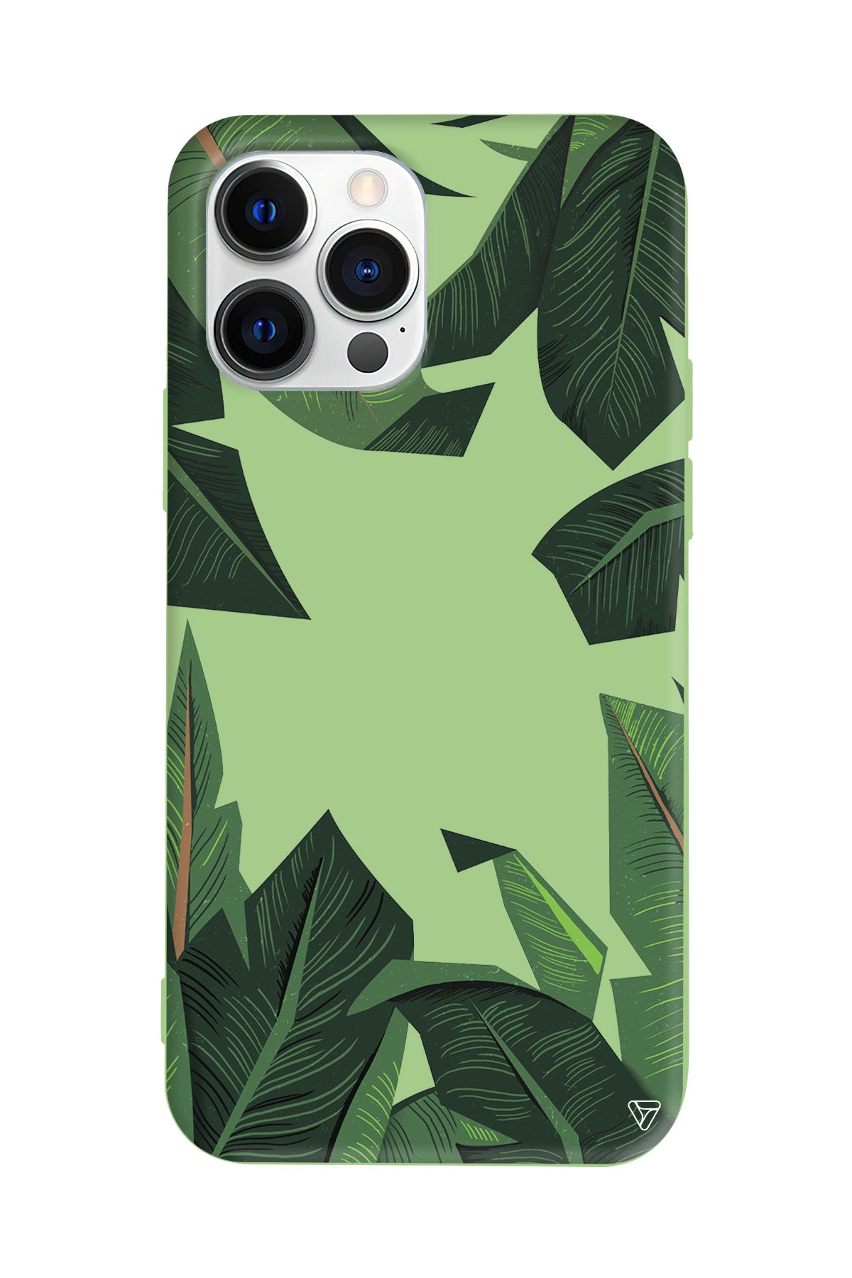 In the Leafs Lansman Model İçi Kadife Silikon Telefon Kılıfı