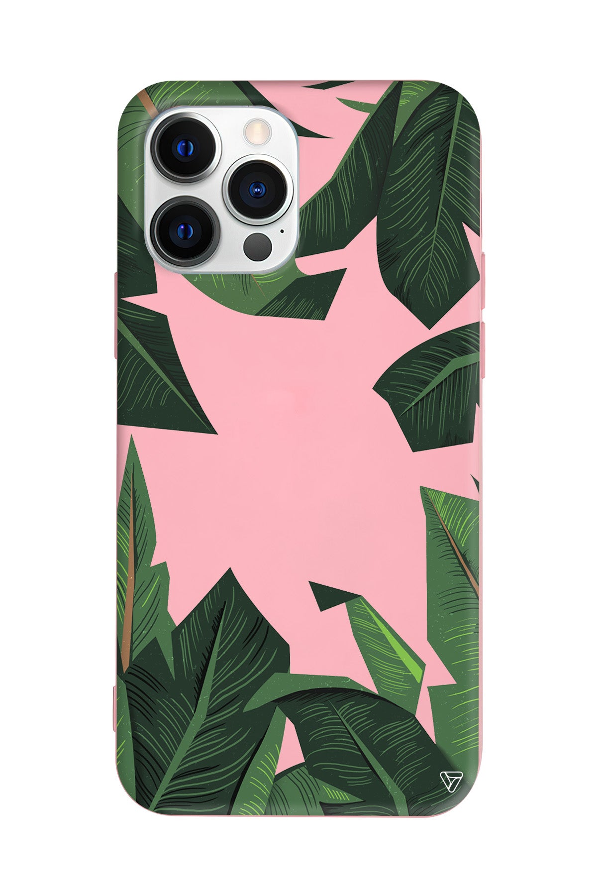 In the Leafs Lansman Model İçi Kadife Silikon Telefon Kılıfı